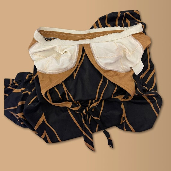 Vintage 70s Deweese Designs Bathing Suit Sundress - image 7
