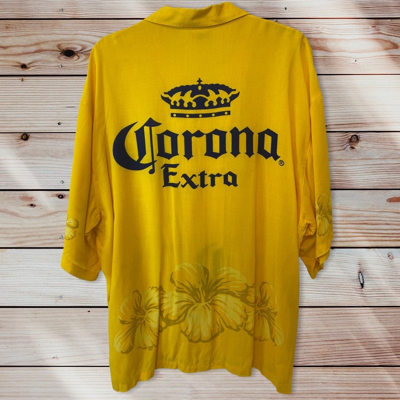 Corona Beer Button Down Shirt Etsy