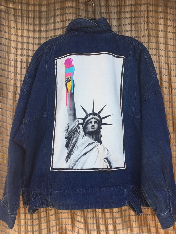 liberty blues denim jacket