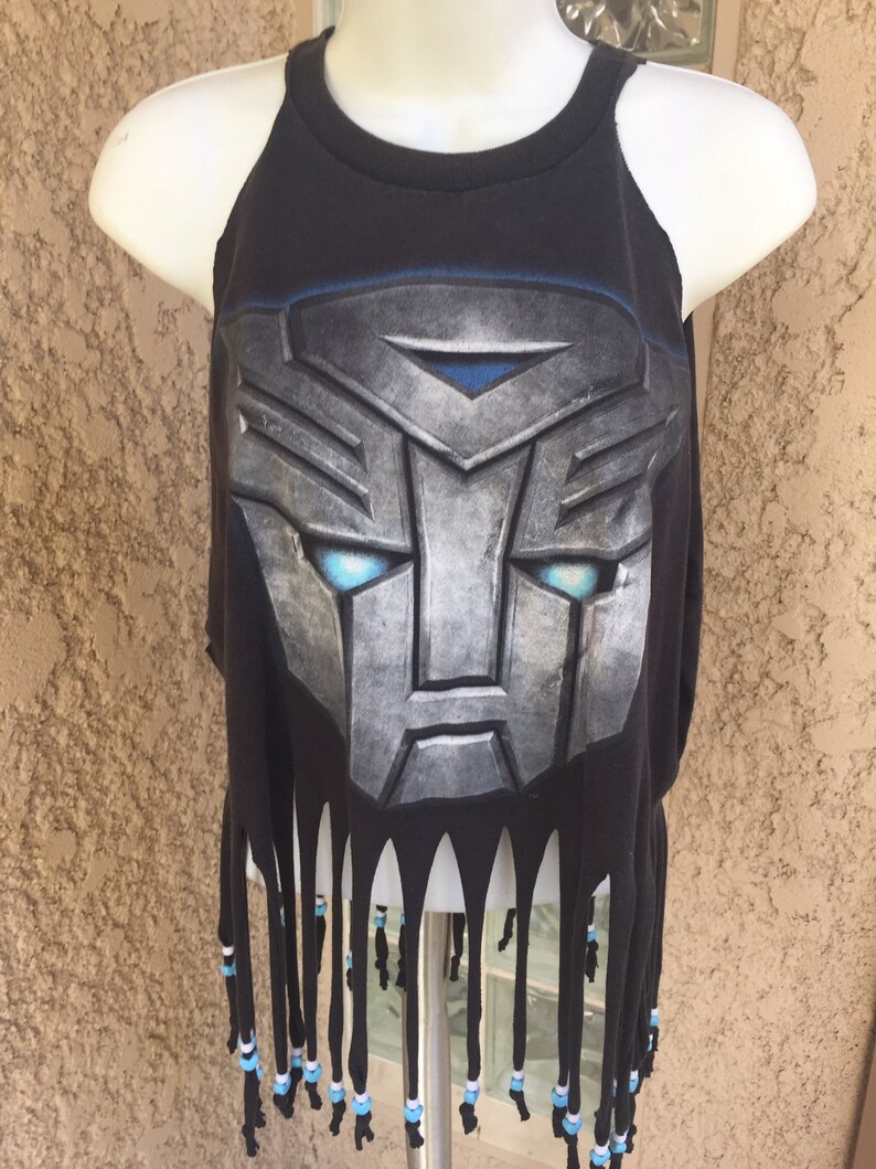 Transformers Bulkhead Handcrafted Halter Top