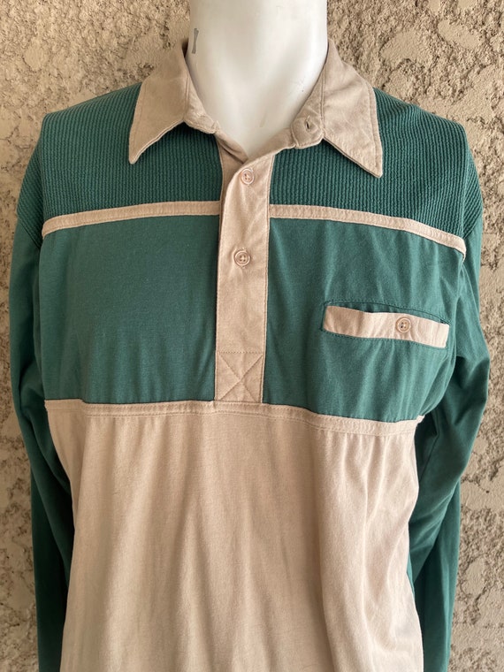 Vintage Haband Casual Joe Pull-Over Sweater Shirt… - image 2