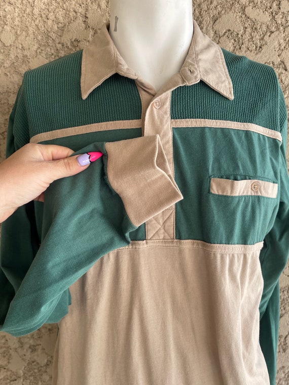 Vintage Haband Casual Joe Pull-Over Sweater Shirt… - image 3