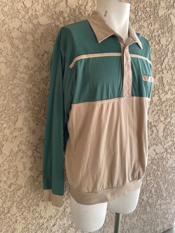 Vintage Haband Casual Joe Pull-Over Sweater Shirt… - image 5