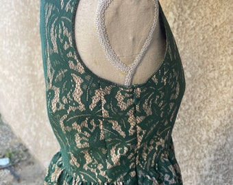 Zara Woman Green Lace Dress - Etsy