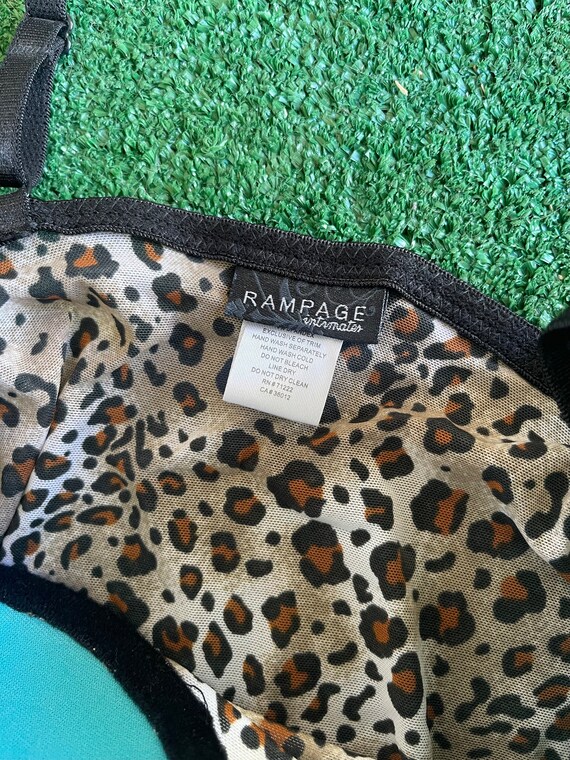 Y2K Rampage Leopard Intimates & Sleepwear Lingeri… - image 9