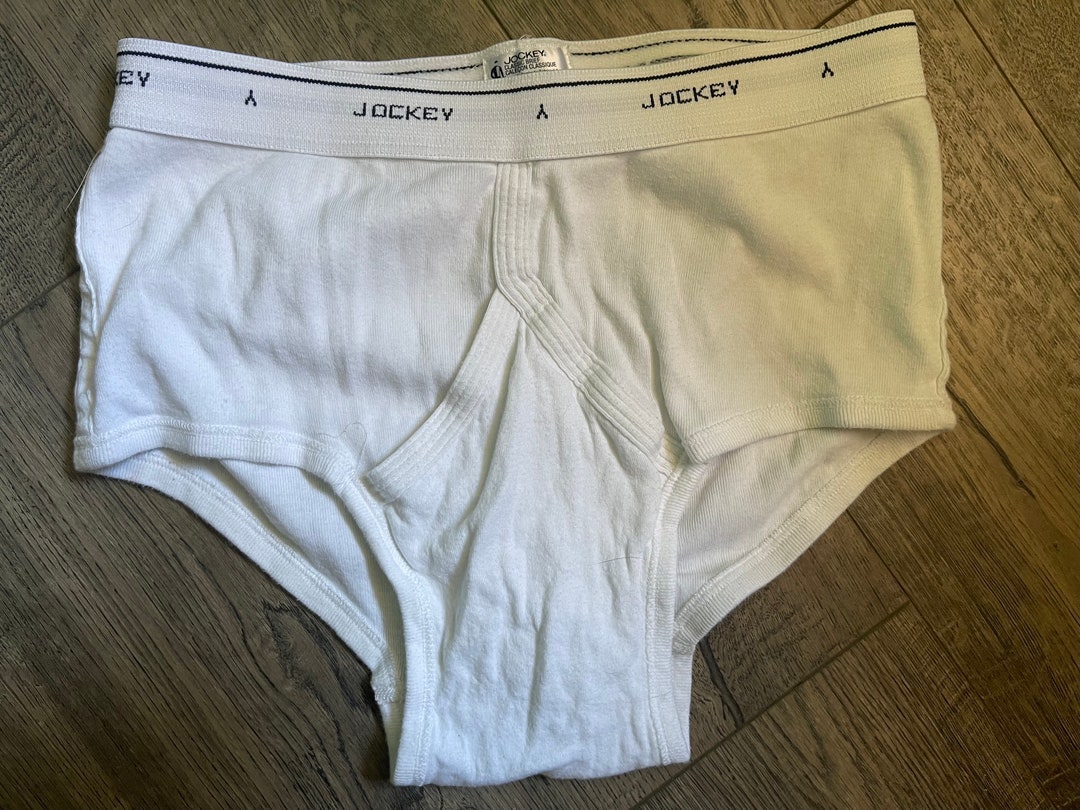 Jockey Classic Brief Mens Cotton Underwear, Mens Tighty Whities, Used ...