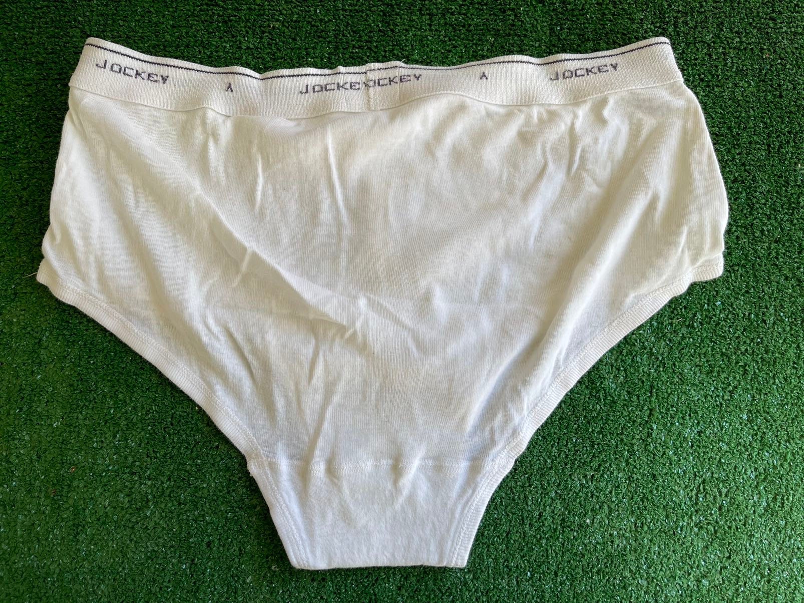 3 Vtg Jockey Classic Briefs White Underwears Mens Size 36 RN#61683 Inverted  Y 