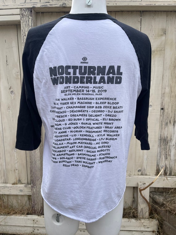Nocturnal Wonderland 2019 Jersey T-shirt, Unisex … - image 5