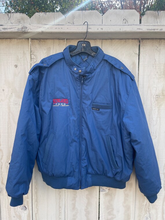 Vintage 90s Members Only Insulated Jacket, Ford Ja