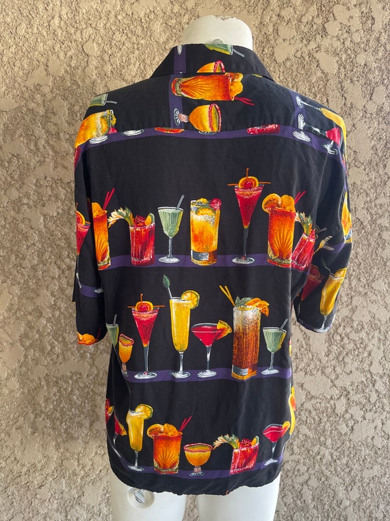 Vintage Monticerruti Cocktail Button-Up Hawaiian … - image 7