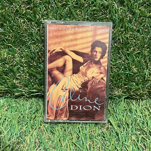 Celine Dion The Colour of my Love Cassette Tape