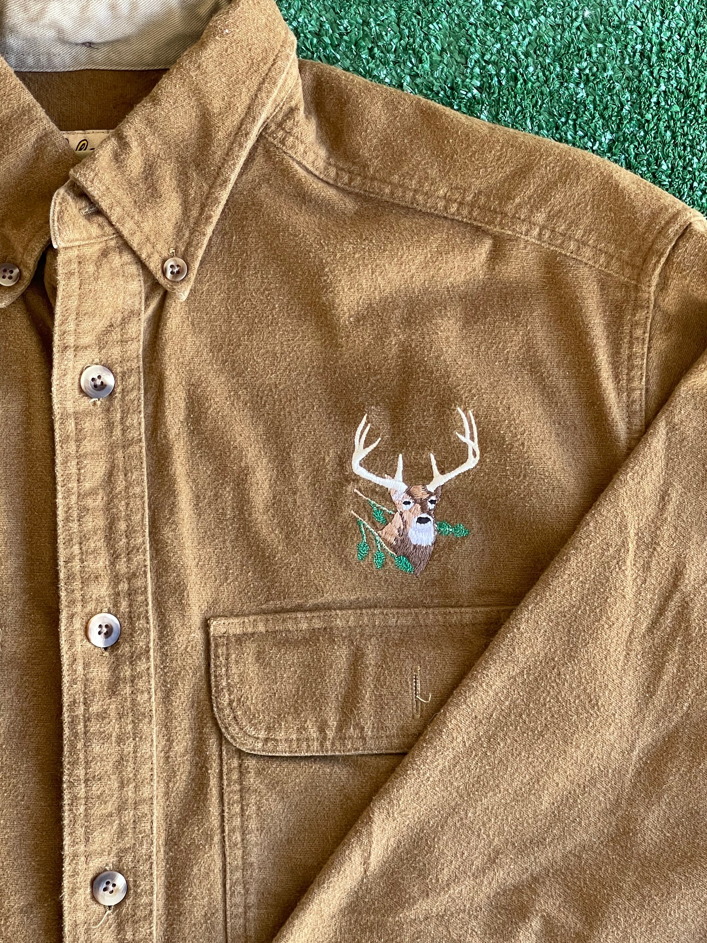 Chemise boutonnée en flanelle délavée en peau de chamois Cabelas des années 90, XLT, chemise boutonnée pour homme Cabelas, chemise boutonnée en peau de chamois vintage - France