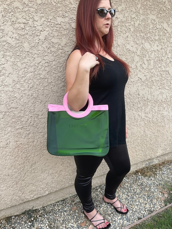 Green Clinique Handbag