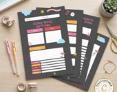 ADHD Goal Setting Planner | Neurodivergent Productivity System (Digital Download)