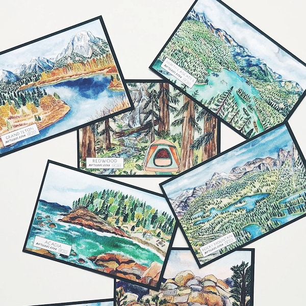 National Parks Post Card Pack