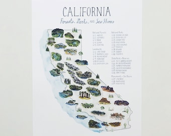 California Parks Map