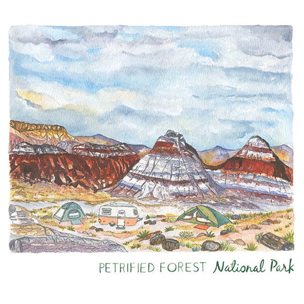 Petrified Forest National Park Print