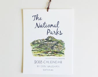 2018- Edition #3 National Park Calendar