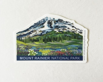 Mt. Rainier National Park Sticker