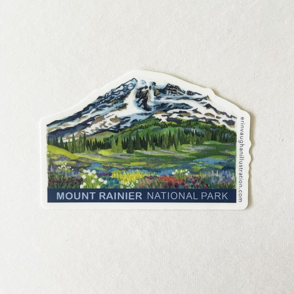 Mt. Rainier National Park Sticker