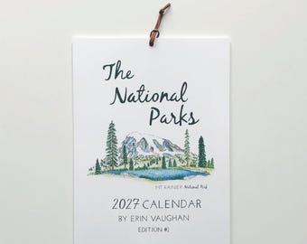 Pre-Order 2027 Edition #1 National Parks Calendar