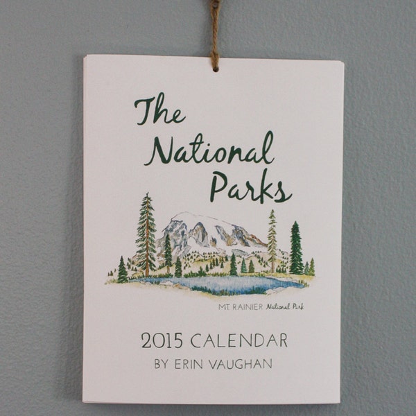 The National Parks- 2015 Calendar