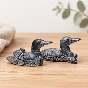 Inuit Soapstone Carving Loon - Etsy Canada