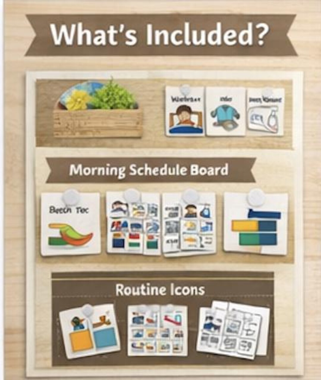 Visual Schedule for Kids With Autism | Daily Routine Printable | ABA ...