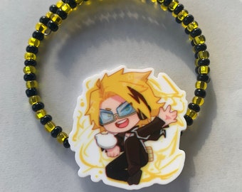 Anime Hero School Inspired Electric Hero Wrap Bracelet *FREE DOMESTIC SHIPPING*