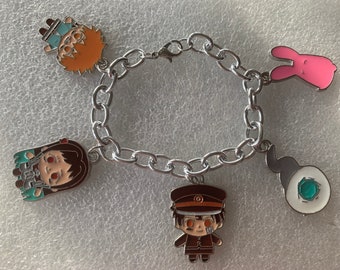 Toilet Bound Hanako Kun Inspired Charm Bracelet FREE DOMESTIC SHIPPING