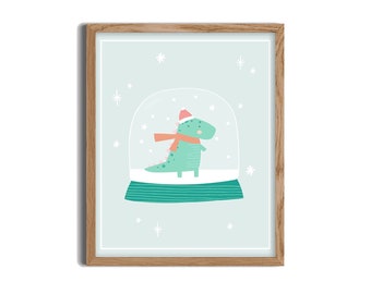 Printable Christmas Kids Wall Art - Christmas Sign, Printable Art, Boys Room Christmas, Christmas Wall Art, Christmas Printable