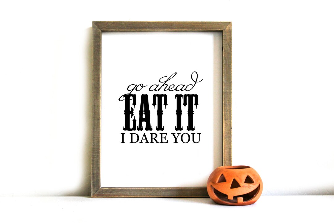 Halloween Printable Sign - Halloween Wall Art, Halloween, Halloween ...