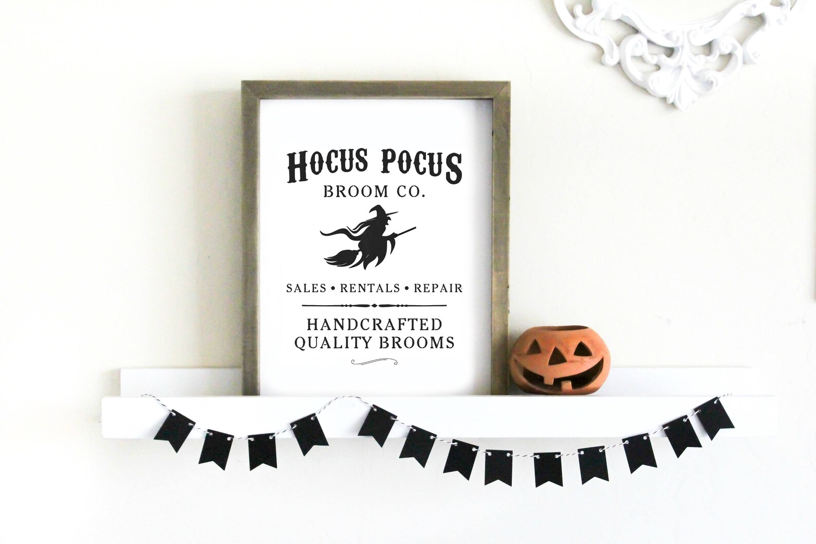 Halloween Printable Sign Halloween Wall Art Printable Art - Etsy
