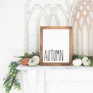 Fall Printable Sign - Fall Wall Art, Printable Art, Autumn, Fall ...