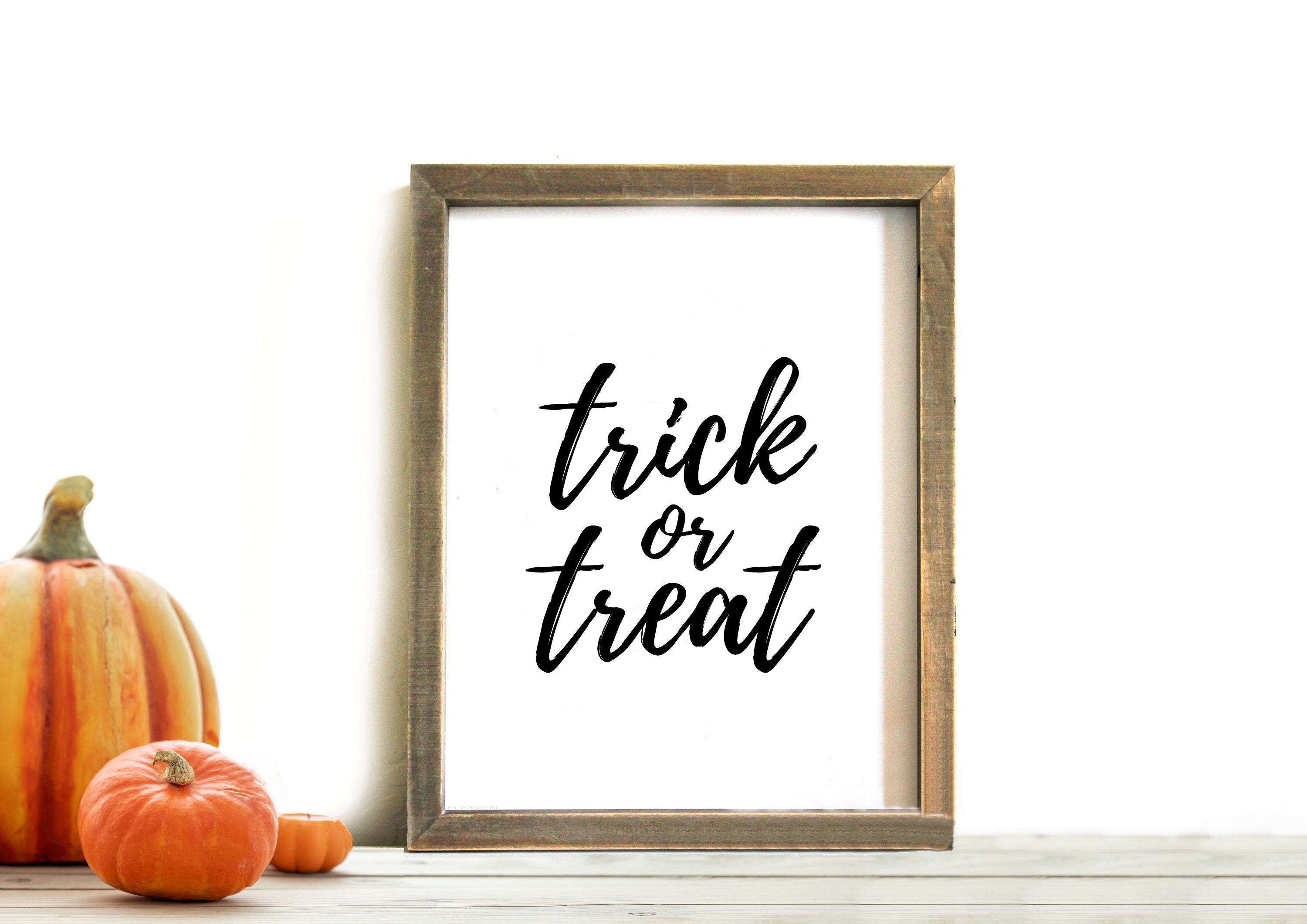 Halloween Printable Sign Halloween Wall Art Printable Art | Etsy