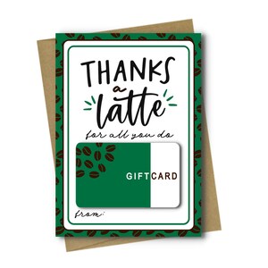 Printable Thank You Gift Card Holder - Printable Thank You Card ...