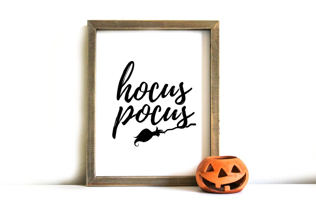 Halloween Printable Sign Halloween Wall Art, Printable Art, Halloween ...
