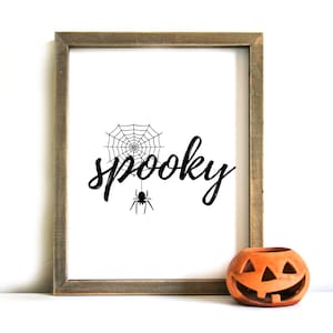 Halloween Printable Sign - Halloween Wall Art, Printable Art, Halloween, Spooky, Halloween Decor, Halloween Printable Art, Instant Download