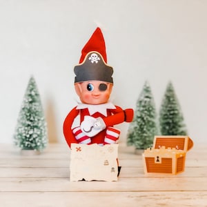 Elf druckbare Piraten Set - druckbare Elfen Requisiten, druckbare Elfen Zubehör, druckbare Elfen Kit, Elfen Requisiten, Elfen Kit, Elf Pirat, druckbar