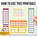 Printable Daily Calendar for Kids, Printables for Kids, Printable Busy ...