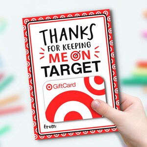 Printable Thank You Gift Card Holder - Printable Thank You Card ...