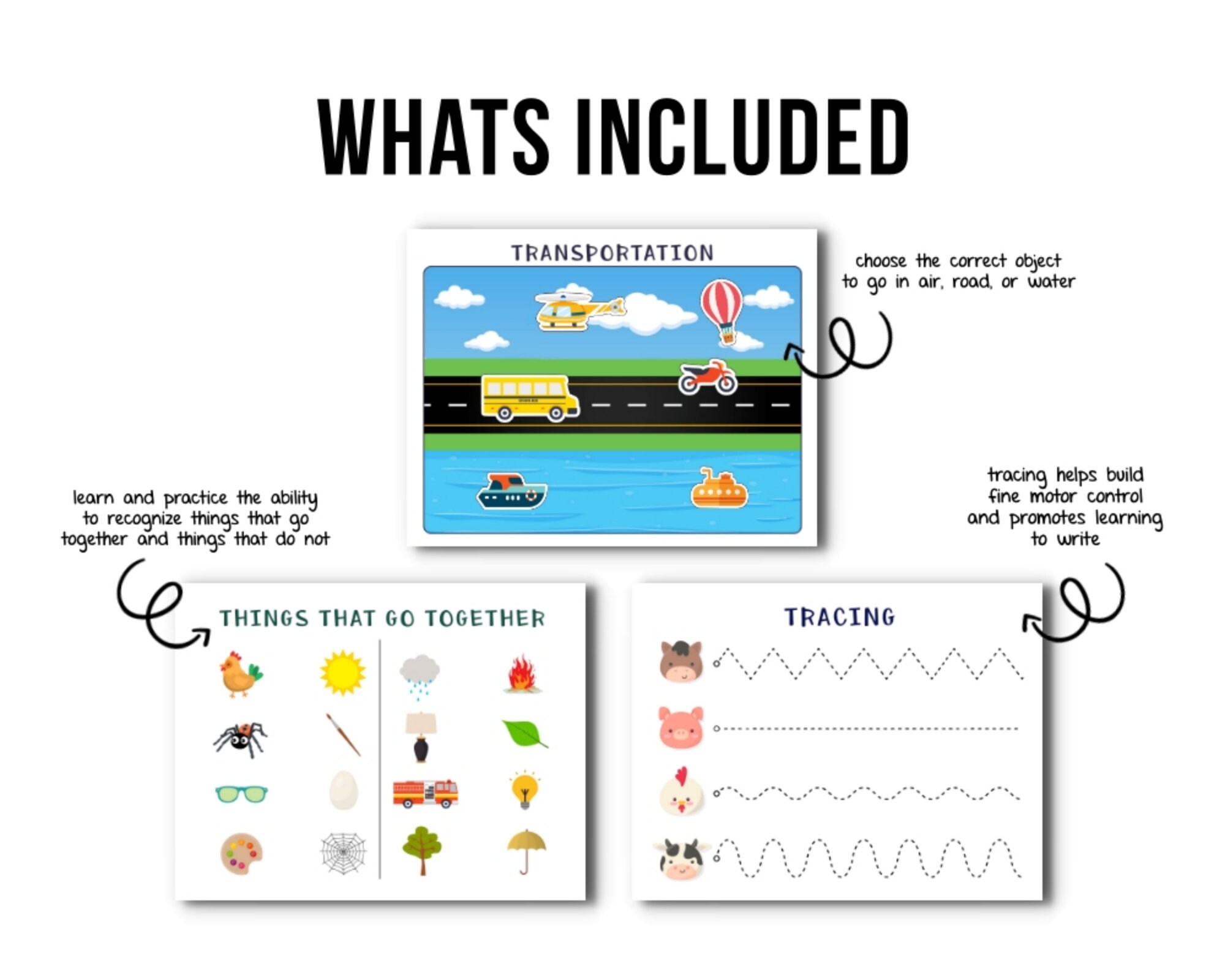 Printable Busy Book for Pre-k and Kindergarten, Printables for Kids ...