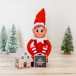 Elf Printable Gingerbread House Printable Elf Props, Printable Elf ...