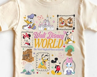 Vintage Micky Disneyworld Kinder Shirt, Walt Disneyworld Jugend T-Shirt, 2026 Reise Disney Urlaub