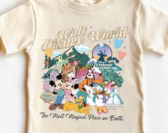 Vintage Micky Disney World Kinder Shirt, Micky und seine Freunde Jugend Shirts, erste Disney Reise