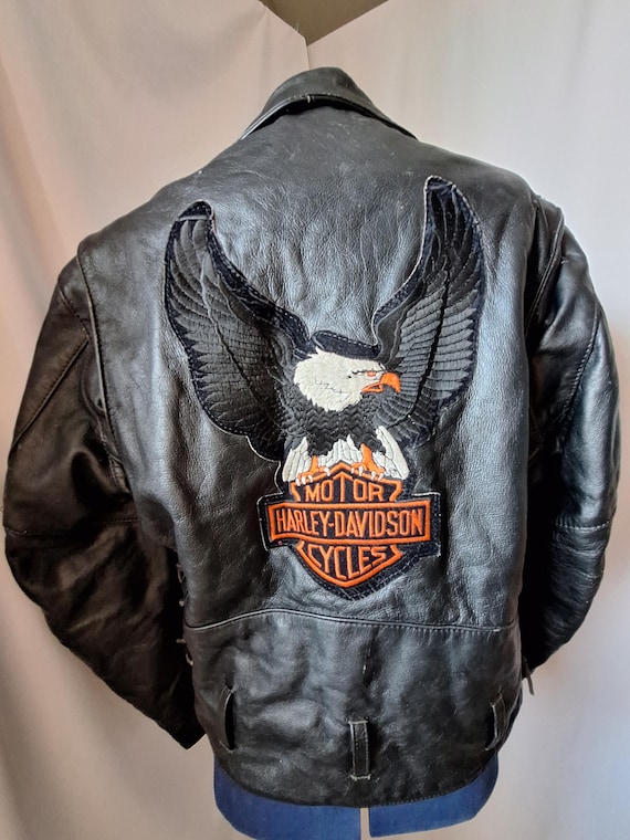 Vintage Eagle Harley-Davidson Patch Steer Brand L… - image 1