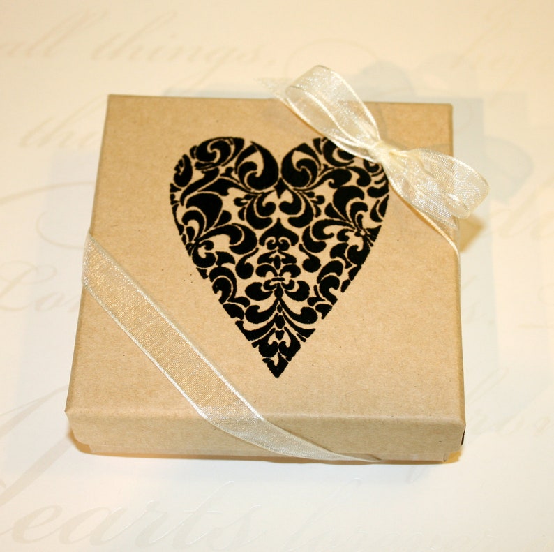 Wedding Gift Box Embossed Gift Boxes Paper Gift Box Jewelry Etsy