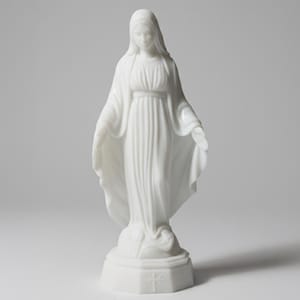 磁器製の聖母マリア像 - Etsy 日本