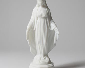 Virgin Mary Statue | Catholic Gift | Personalized Religious Decor | Baptism Gift | Home Altar