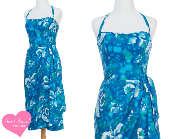 tiki sarong dress